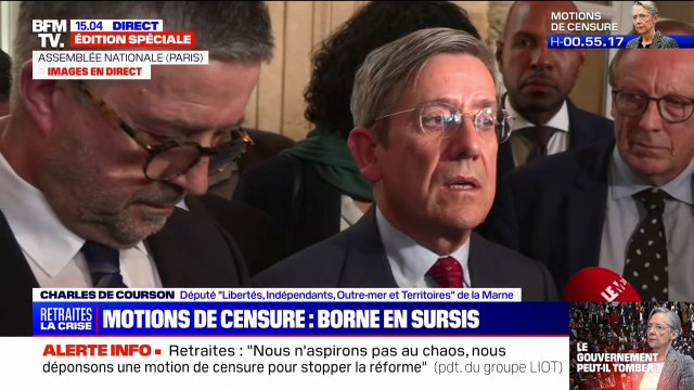 Charles de Courson (Liot): Tout a été fait pour que le vote de ce texte soit un déni de démocratie