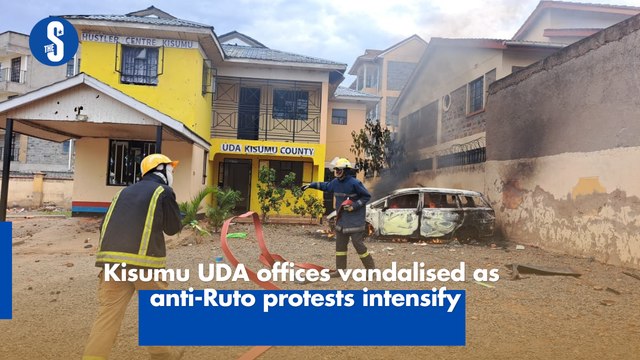 Kisumu UDA offices vandalised as anti-Ruto protests intensify