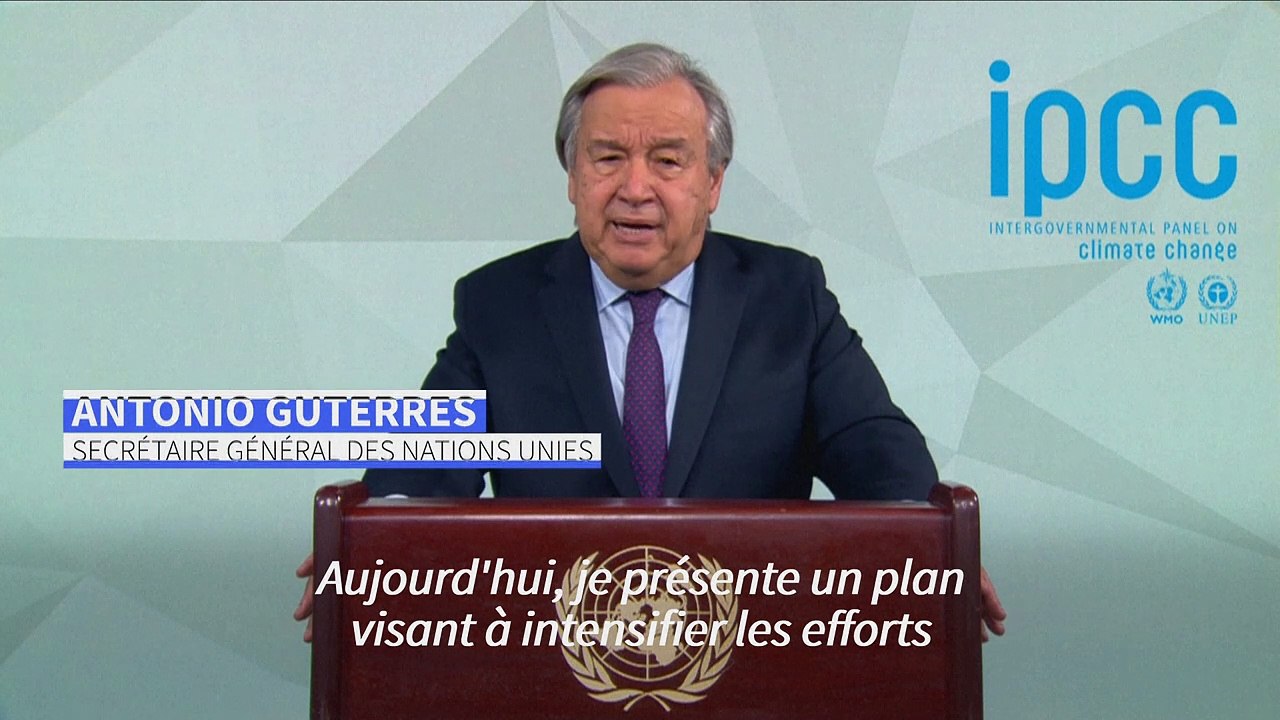 Le chef de l'ONU appelle les pays riches à avancer l'objectif de neutralité carbone vers 2040