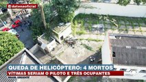 Helicóptero cai em São Paulo e deixa 4 mortos 20/03/2023 11:43:48