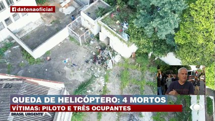 Representante da Helimarte fala sobre queda de helicóptero em SP 20/03/2023 11:44:03