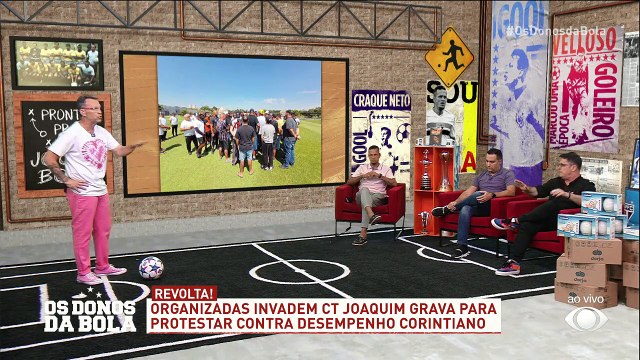 Neto sobre protesto no Corinthians: “Torcedor precisa cobrar, mas não pode invadir” 20/03/2023 11:42:16