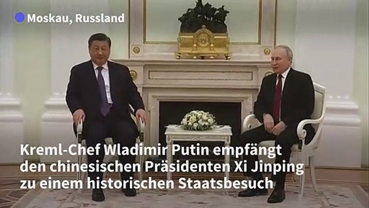 Putin empfängt Xi zu historischem Staatsbesuch