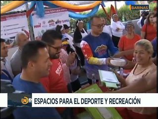Espacios para el deporte y la recreación fueron habilitados en la comunidad de Guasimito en Barinas