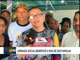 Bolívar | Más de 200 familias víctimas de la guerra económica fueron beneficiadas con jornada social