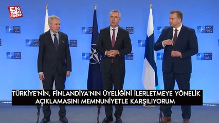 NATO Genel Sekreteri Stoltenberg'in Finlandiya beklentisi: TBMM'nin hızlı karar almasını temenni ediyorum