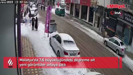 7,6 büyüklüğündeki ikinci depremin yeni görüntüleri ortaya çıktı