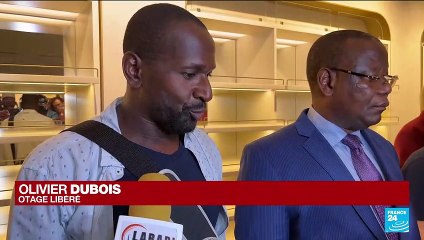 Libération du journaliste Olivier Dubois : "C'est énorme pour moi d'être là, d'être libre"