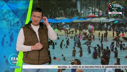 Turistas abarrotan Acapulco este fin de semana largo