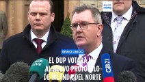 Los unionistas de Irlanda del Norte votarán no al acuerdo marco de Windsor entre Londres y Bruselas