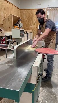 Working on new panels for a wall sconce - Woodworking Skills #woodworking #asmr