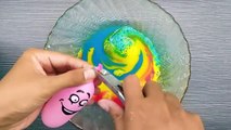 Making Slime With FUN Balloons DOODLE Characters - ASMR Slime Satisfying #124