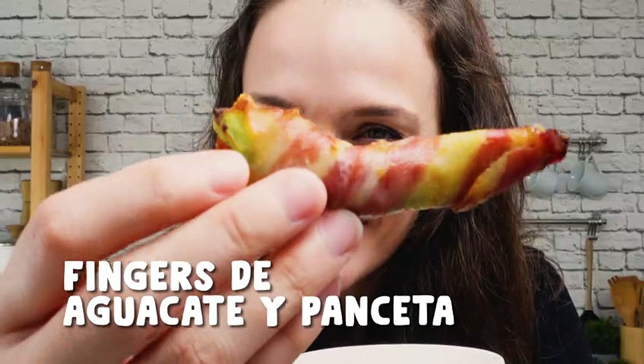La receta keto más fácil y tentadora: fingers de aguacate y panceta en freidora de aire