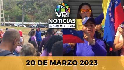 Noticias al Mediodía en Vivo  Lunes 20 de Marzo de 2023 - Venezuela