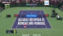 Carlos Alcaraz vuelve a cima mundial del tenis