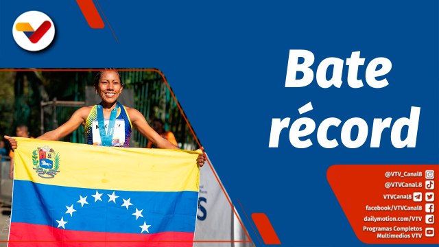 Deportes VTV | Brasileño Justino Da Silva y venezolana Magaly García ganan maratón CAF en Caracas