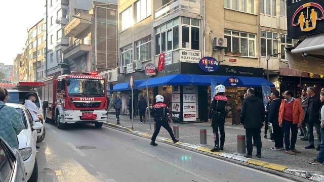 Baca yangını polisi ve itfaiyeyi alarma geçirdi