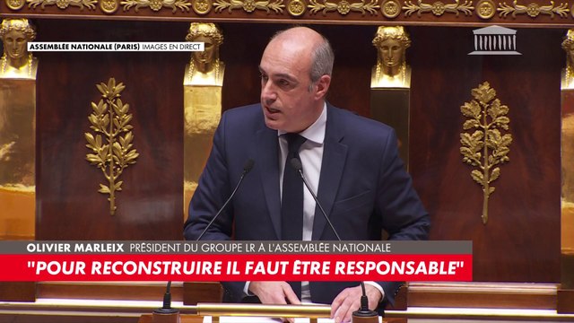 Olivier Marleix : «A lui d'entendre les avertissements, y compris le notre»