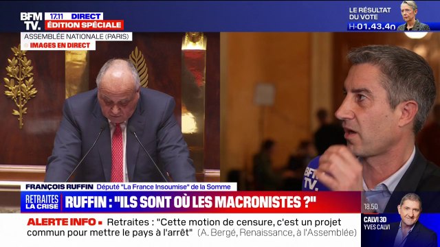 François Ruffin (LFI): L'homme du chaos est à l'Élysée et il veut instaurer le pire