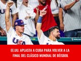 Equipo Cuba humillado por Estados Unidos en Miami ¿la diferencia mostró el nivel real de Cuba?
