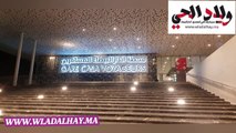 محطة القطار الدار البيضاء المسافرين ليلا