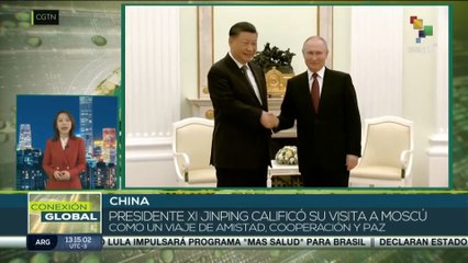 Xi Jinping califica su visita a Rusia como un viaje de amistad, cooperación y paz