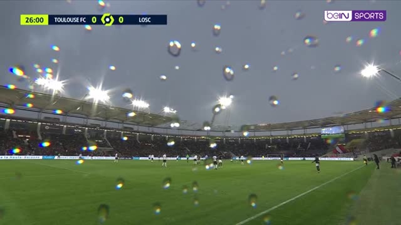 Hagelsturm überrascht Toulouse vs. Lille