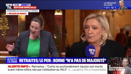 Marine Le Pen: "Après Emmanuel Macron, ce sera nous"