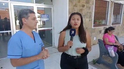 Largas filas desde la madrugada para sacar un turno en el hospital Oñativia