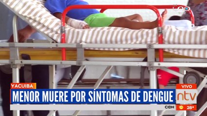 Niña de ocho años muere por dengue en Tarija