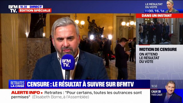 Motion de censure: pour Alexis Corbière (LFI), ça va se jouer à une dizaine de voix