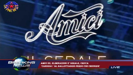 Amici 22, eliminazioni 2° serale, Cricca  'candida': 'Al ballottaggio perdo con chiunque'