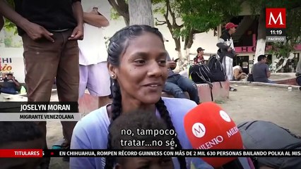 Migrantes, en desacuerdo con que autoridades les quiten a sus hijos
