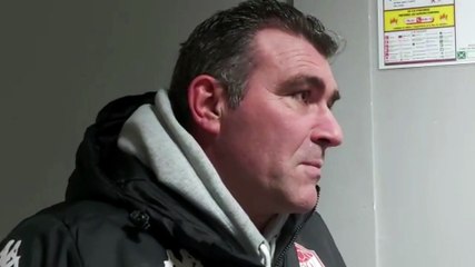 Réaction du coach après la défaite face à Épinal