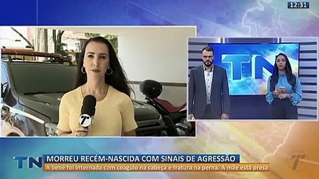 Morre recém-nascida internada com sinais de agressão