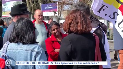 RÉFORME DES RETRAITES / Les épreuves du bac menacées?