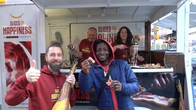 Un food truck recorre las calles de Nueva York promocionando el jamón ibérico