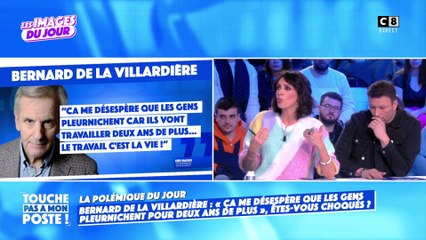 Bernard de La Villardière tacle les grévistes !