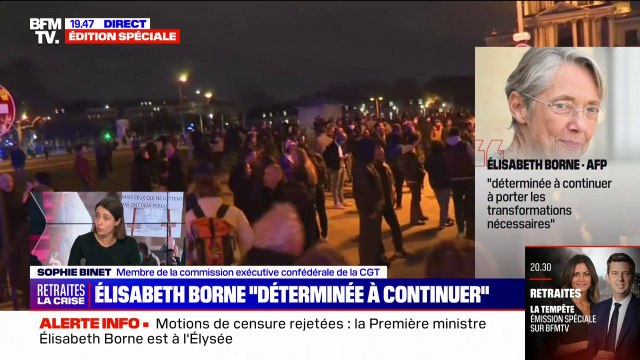 Sophie Binet (CGT): Emmanuel Macron était le président des riches, maintenant c'est le président du chaos