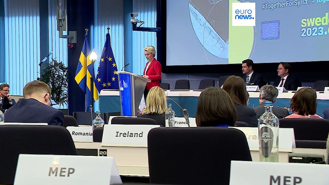 Geberkonferenz sammelt sieben Milliarden Euro für Türkei und Syrien