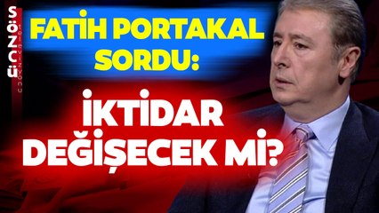 Fatih Portakal İbrahim Uslu'ya Sordu: Seçimde Kim Önde?