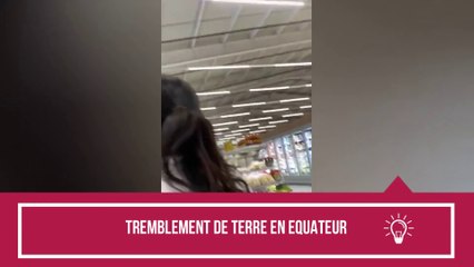 Tremblement de terre à Guayaquil en Equateur