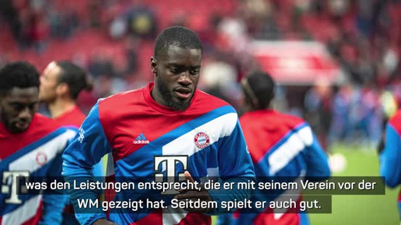 Das sagt Deschamps zu Bayerns Upamecano