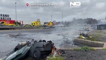 Protestos contra reforma das pensões lançam a confusão em Rennes