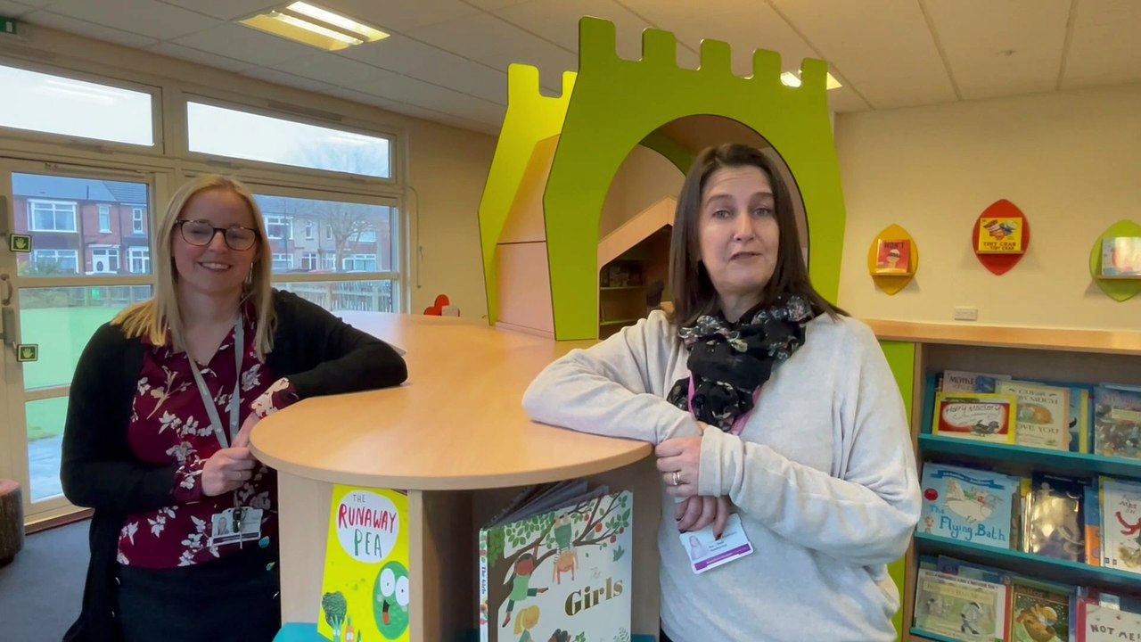 Lagstone Infant Academy School Library