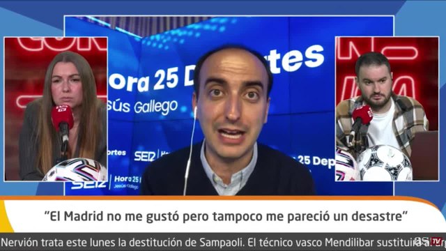 Antón Meana informa sobre la postura del Real Madrid y Ancelotti antre el arbitraje de El Clásico