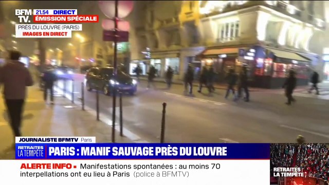 Paris: nouvelles tensions entre des manifestants et les forces de l'ordre