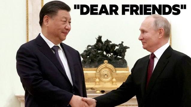 China's Xi Jinping praises Vladimir Putin during visit to Russia
