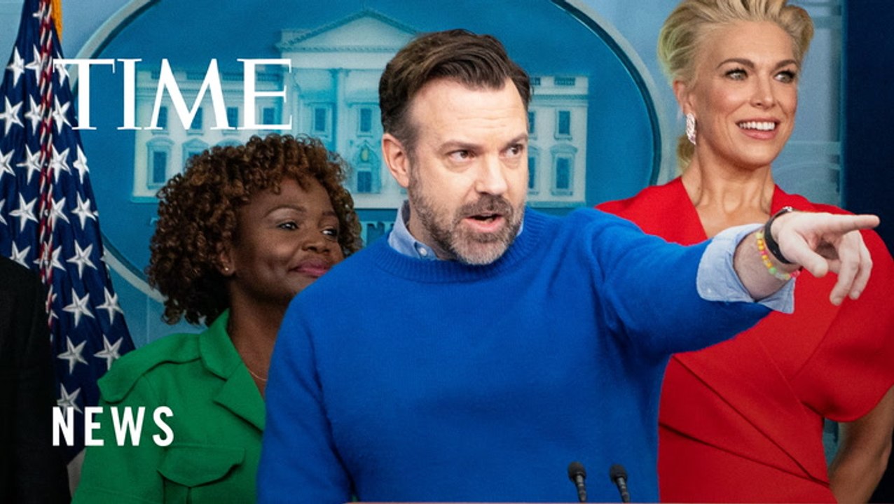 'Ted Lasso' Cast Visits White House to Promote Mental Health Care