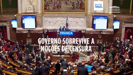 Assembleia Nacional rejeita moções de censura contra governo francês